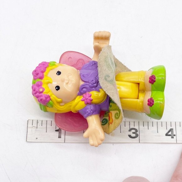 Fisher Price Little People Sarah Lynn Fairy Recycle Ryan Posable Figure Toy 3" - Picture 3 of 13